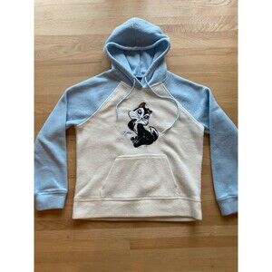 Vintage Y2K Looney Tunes Fleece Embroidered Kitty Hoodie Sweatshirt
